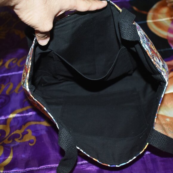 VINTAGE Tote Bag Disney Dogs 101 Dalmatians Goofy Pluto Lady & The Tramp Stitch - Picture 9 of 11